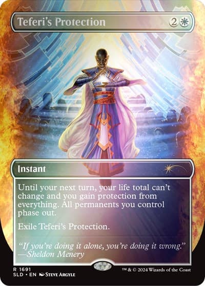 Teferi's Protection (1691) (Rainbow Foil)