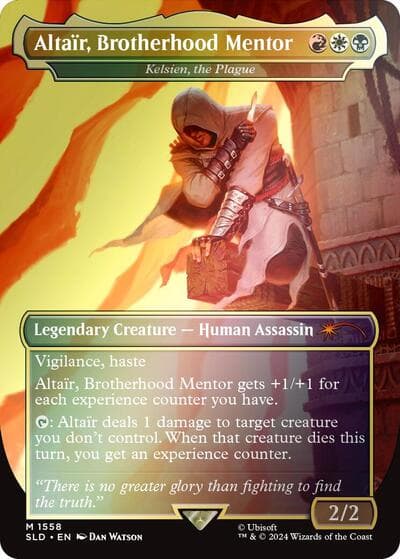 Altair, Brotherhood Mentor - Kelsien, the Plague (Rainbow Foil)