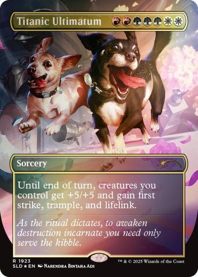 Titanic Ultimatum (1923) (Rainbow Foil)