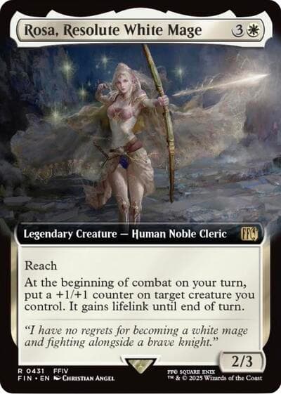 Rosa, Resolute White Mage (Extended Art)