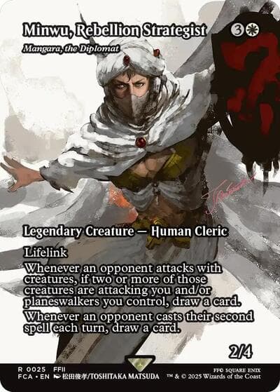 Minwu, Rebellion Strategist - Mangura, the Diplomat (Showcase)
