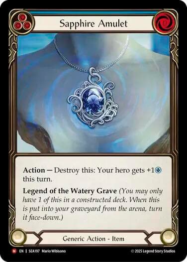 Sapphire Amulet