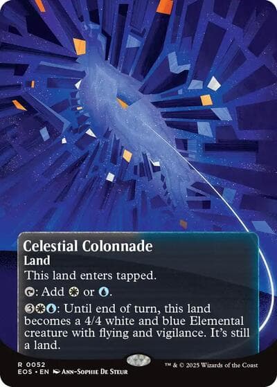 Celestial Colonnade (0052) (Borderless)