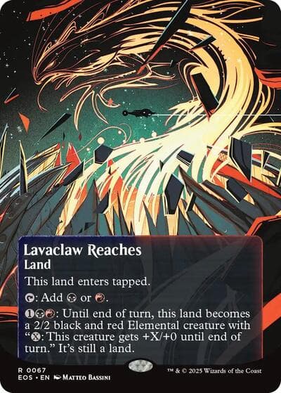 Lavaclaw Reaches (0067) (Borderless)