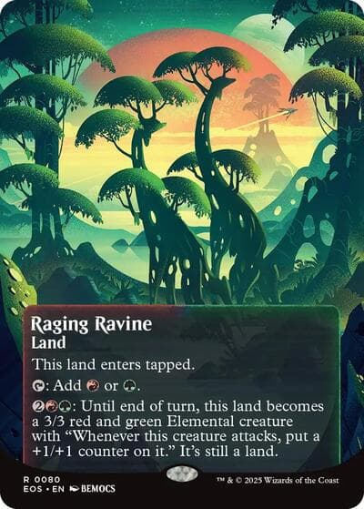 Raging Ravine (0080) (Borderless)