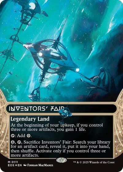 Inventors' Fair (0111) (Borderless) (Galaxy Foil)