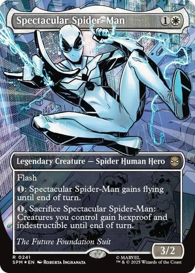 Spectacular Spider-Man (0241) (Borderless) (Textured Foil)