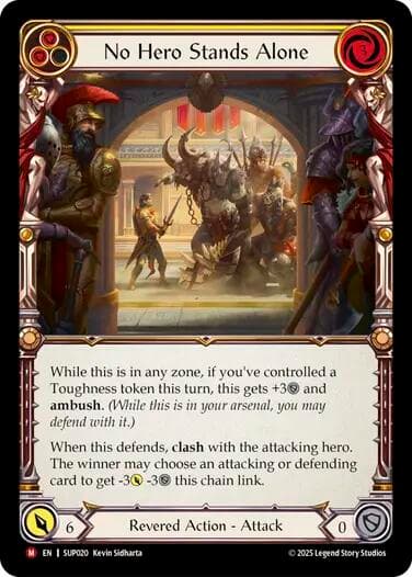 No Hero Stands Alone