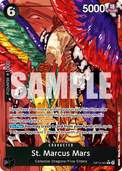St. Marcus Mars (Alternate Art)