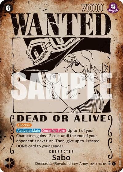 Sabo (120) (Wanted Poster)