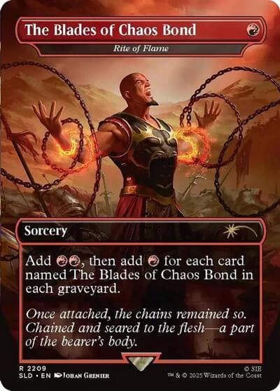 The Blades of Chaos Bond - Rite of Flame