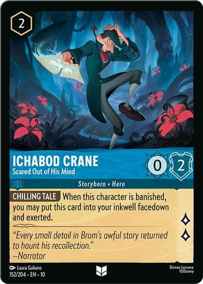 Ichabod Crane - Scared Out of His Mind
