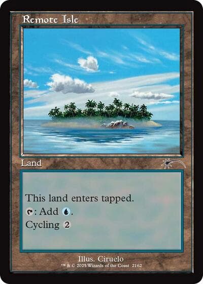 Remote Isle (Retro Frame)