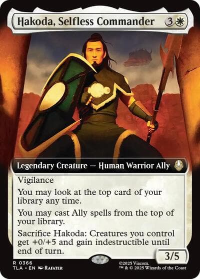 Hakoda, Selfless Commander (Extended Art)