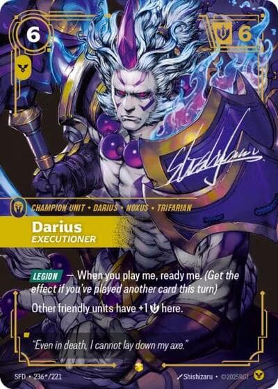 Darius - Executioner (Signature)