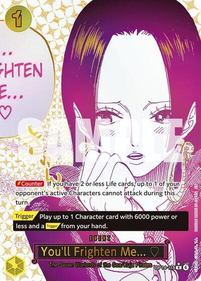 You'll Frighten Me... (Alternate Art)