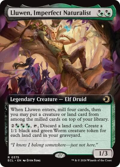 Lluwen, Imperfect Naturalist (Extended Art)