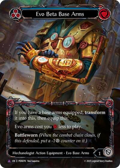 Evo Beta Base Arms (Blue) (Marvel)