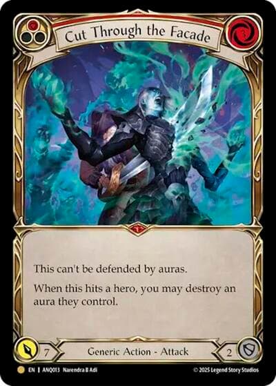 Cut Through The Facade (Red) (ANQ013)