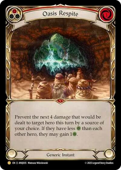 Oasis Respite (Red) (ANQ035)