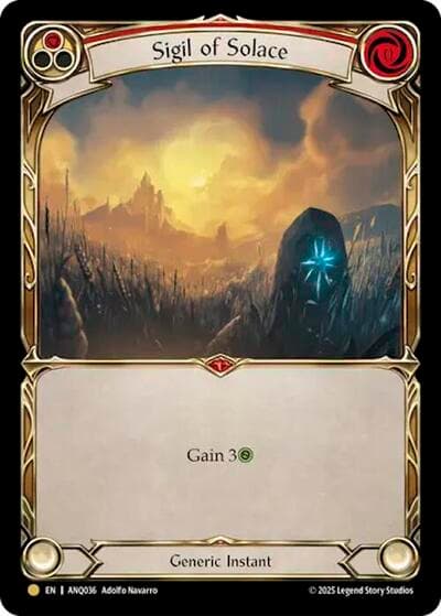 Sigil Of Solace (Red) (ANQ036)