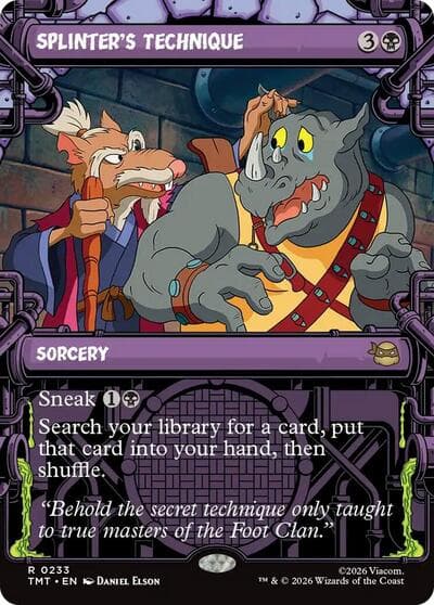 Splinter's Technique (Showcase)