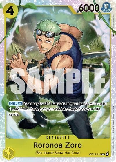 Roronoa Zoro (OP15-113)