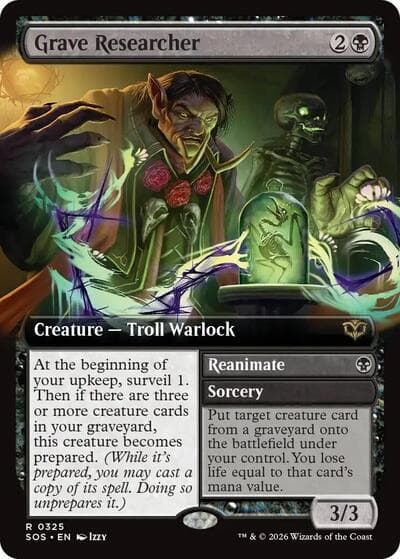 Grave Researcher (Extended Art)