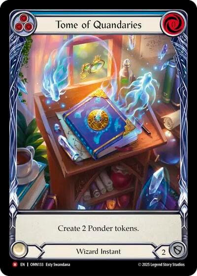 Tome of Quandaries (Blue) (Extended Art)
