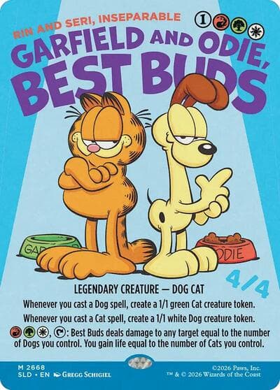 Garfield and Odie, Best Buds - Rin and Seri, Inseparable