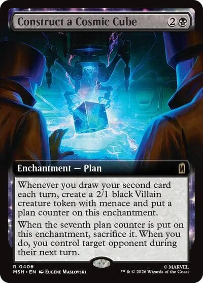 Construct a Cosmic Cube (Extended Art)