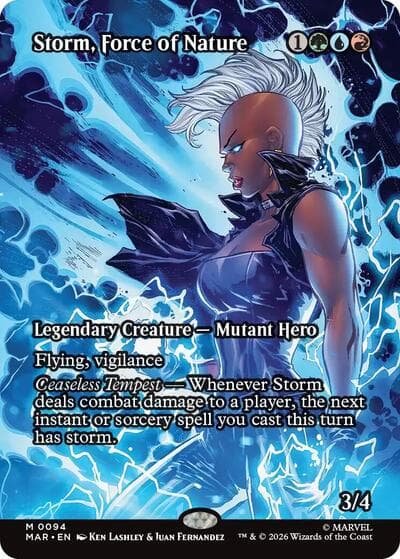 Storm, Force of Nature (Borderless)