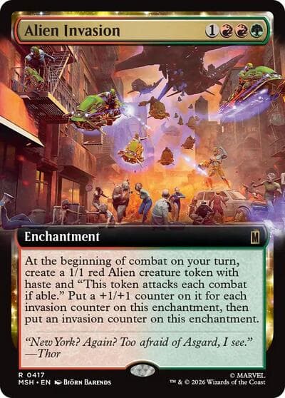 Alien Invasion (Extended Art)