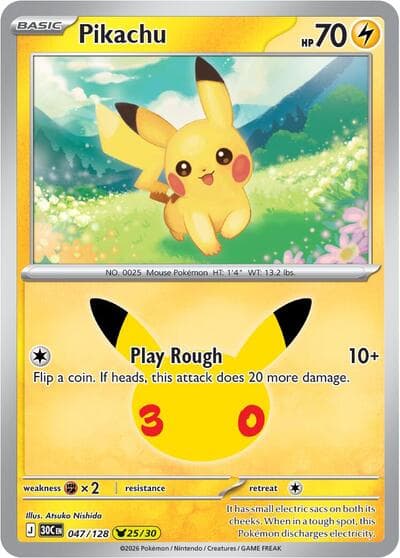 Pikachu - 047/128