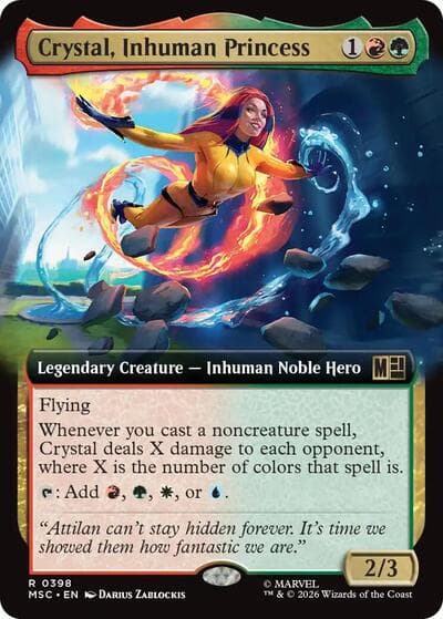 Crystal, Inhuman Princess (Extended Art)