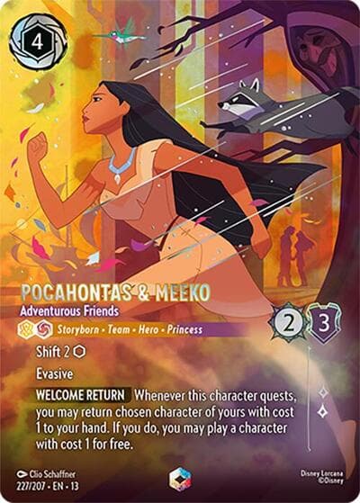 Pocahontas & Meeko - Adventurous Friends (Enchanted)