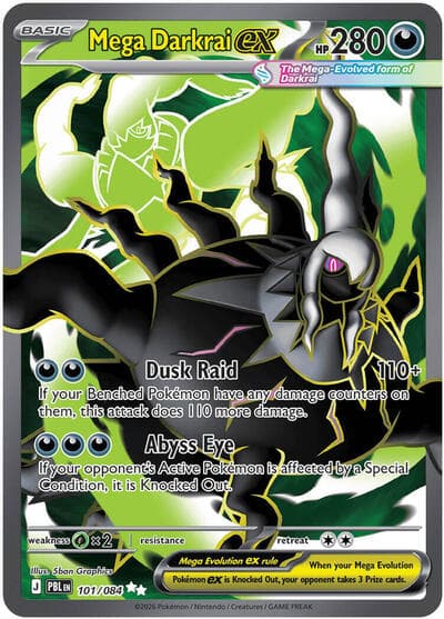 Mega Darkrai ex - 101/084