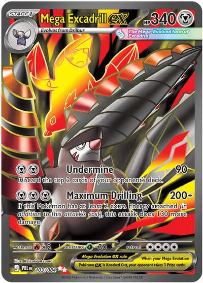 Mega Excadrill ex - 103/084