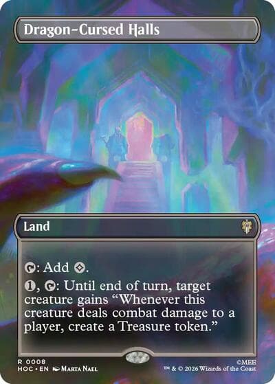 Dragon-Cursed Halls (Borderless)