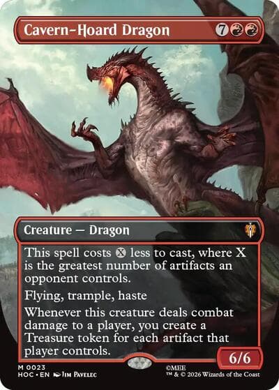 Cavern-Hoard Dragon (Borderless)