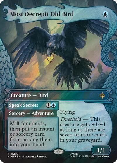 Most Decrepit Old Bird (Showcase) (Surge Foil)