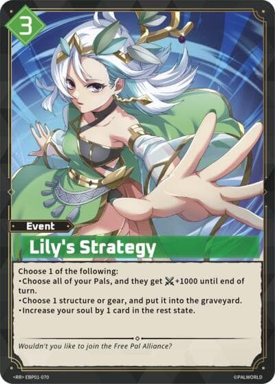 Lily's Strategy