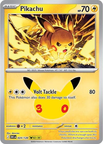 Pikachu - 024/128