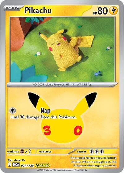 Pikachu - 027/128