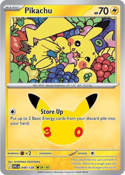 Pikachu - 048/128
