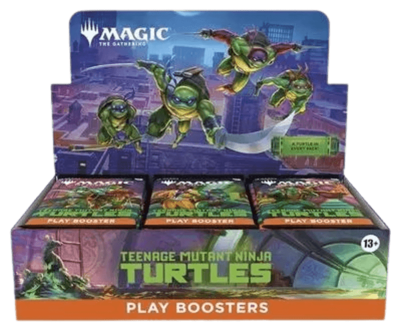 Teenage Mutant Ninja Turtles - Play Booster Display