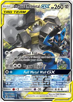 Lucario & Melmetal GX - SM192