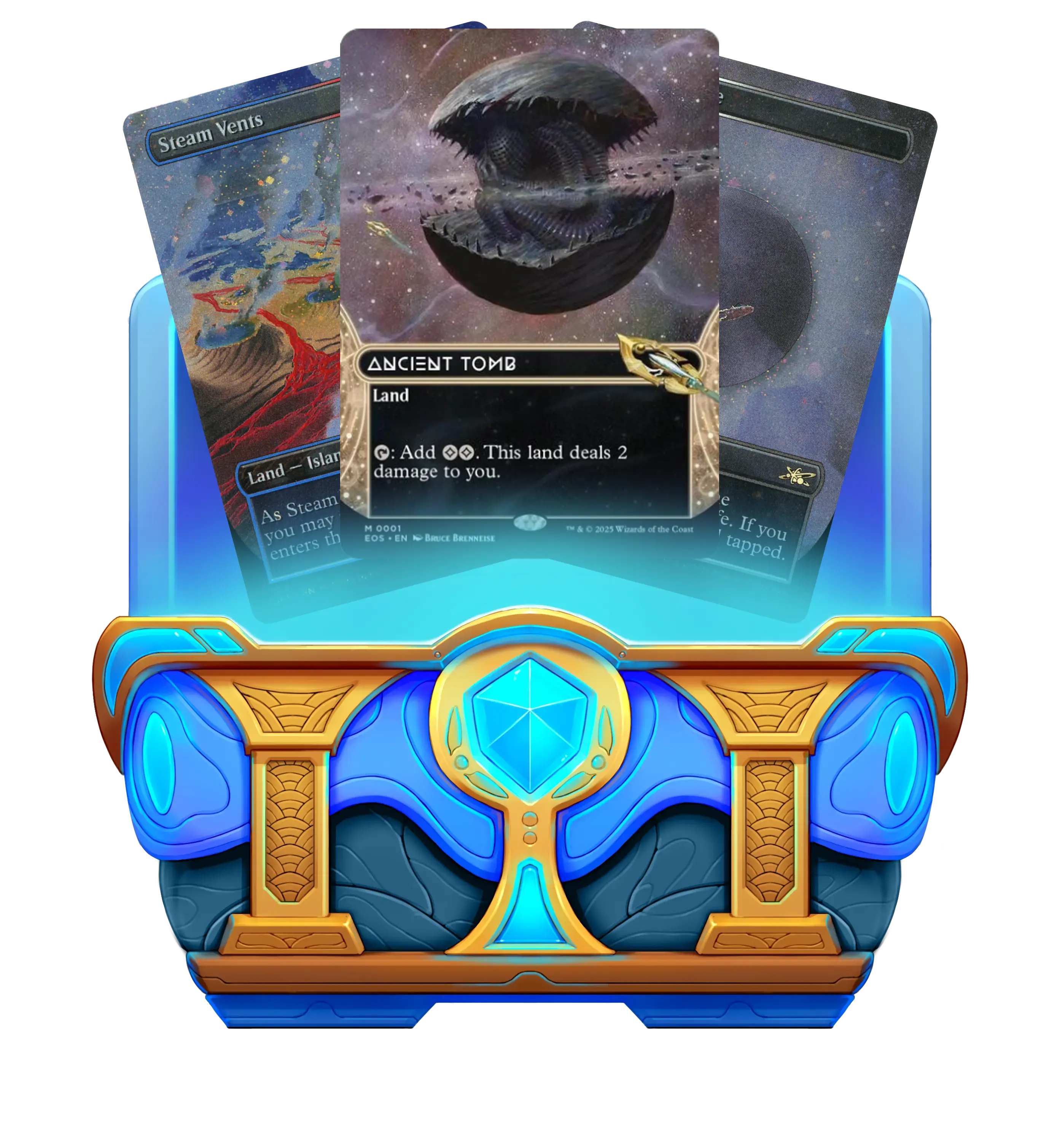 Galaxy Foil Lands!