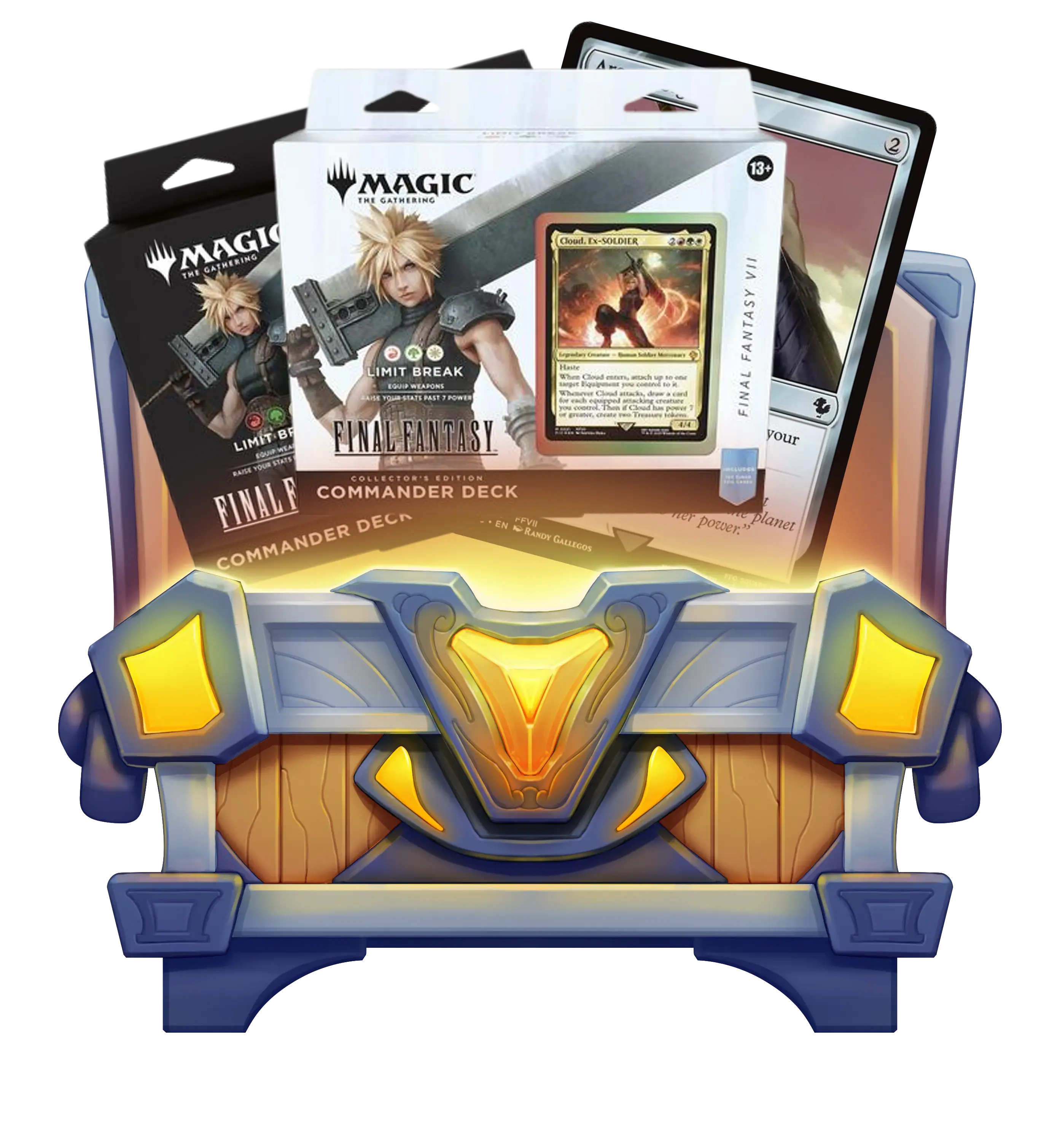 Ffvii Commander Final Fantasy VII - Commander - Pullbox